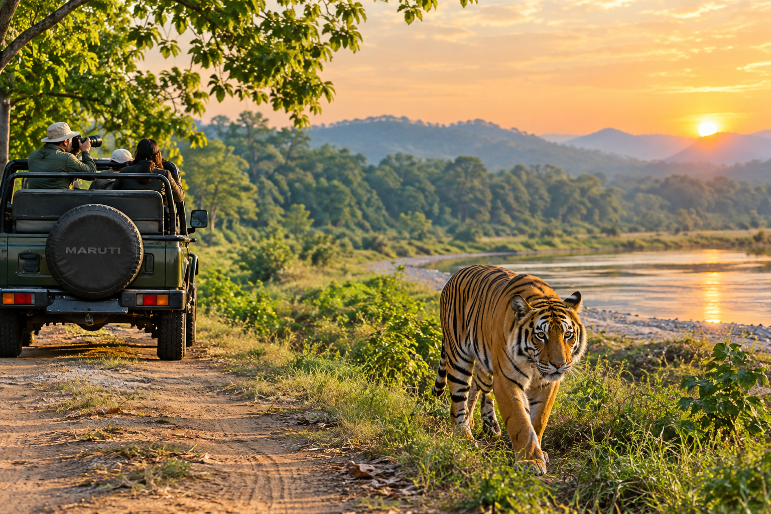 Luxury jungle resort stay near Jim Corbett National Park