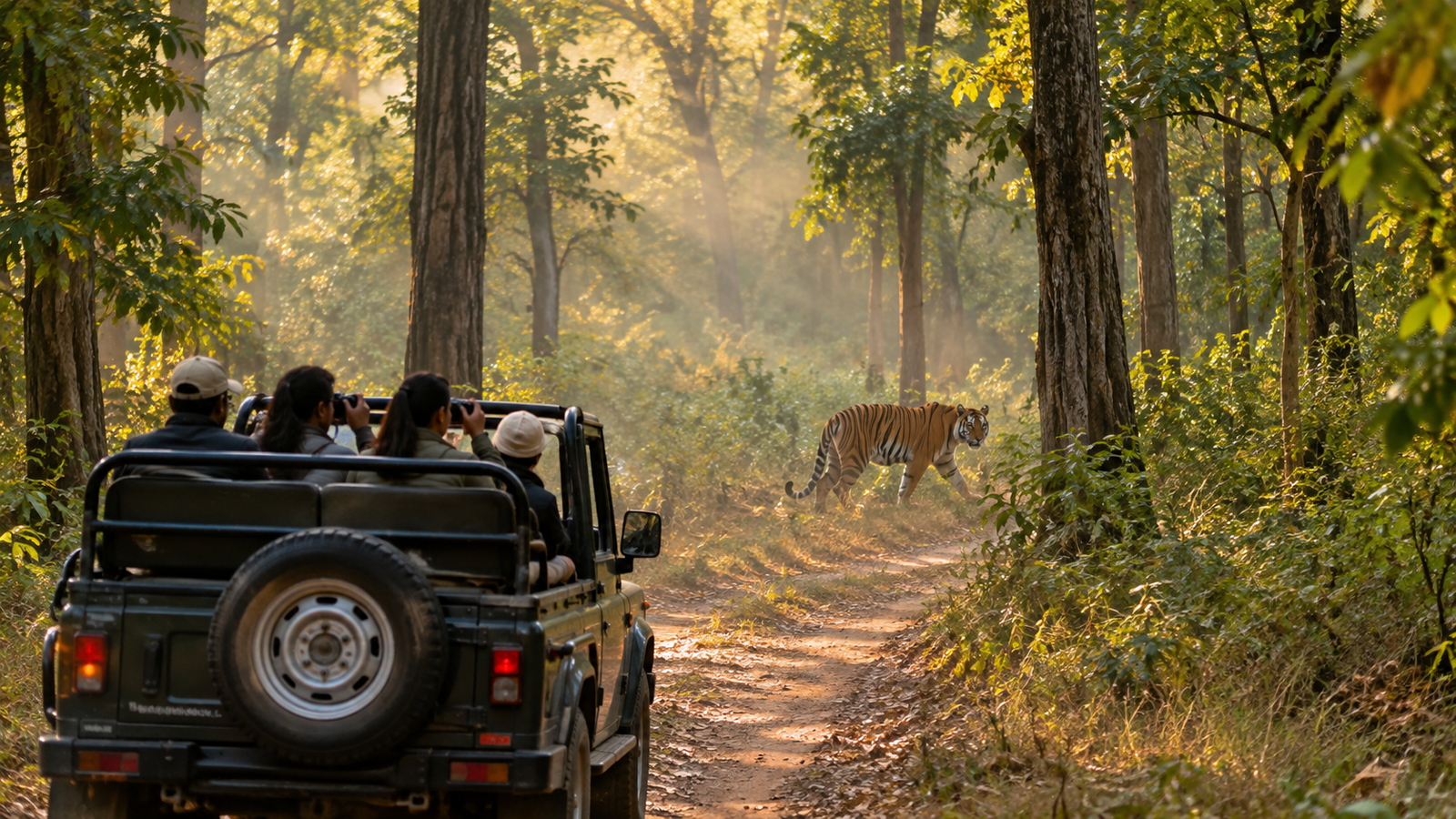 Royal Bengal Tiger in Jim Corbett National Park